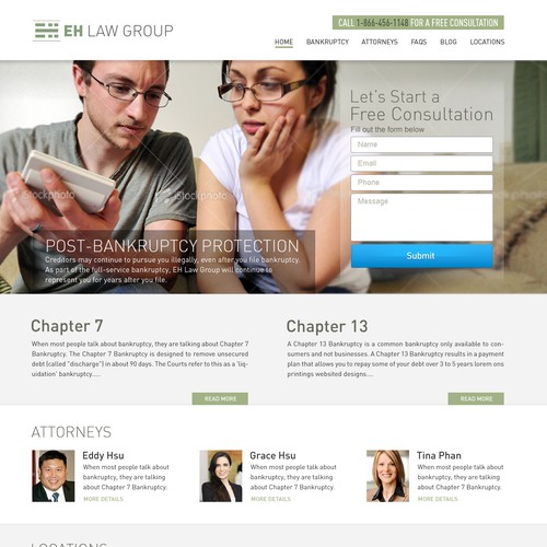 website design