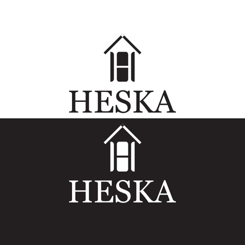 Modern Minimal logo for Heska