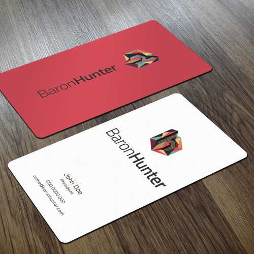 Die Cut Business Card