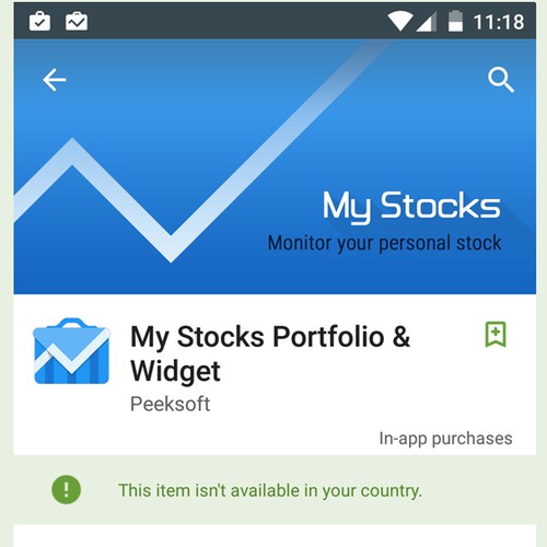 MyStocks App Icon