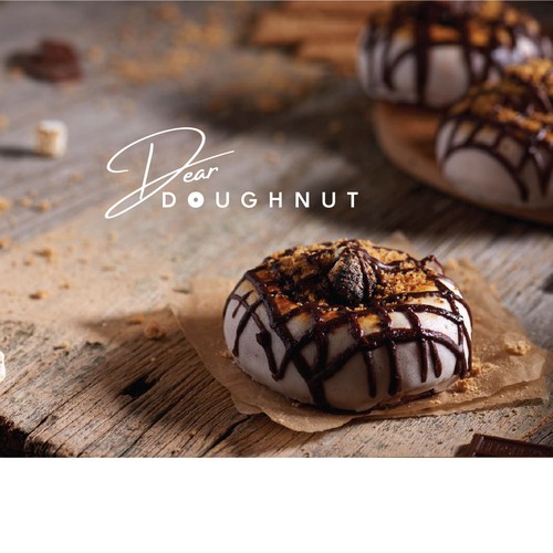 logo for a Gourmet doughnut Shop.