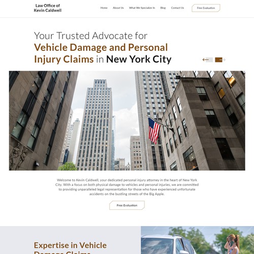 Advocate Website Design