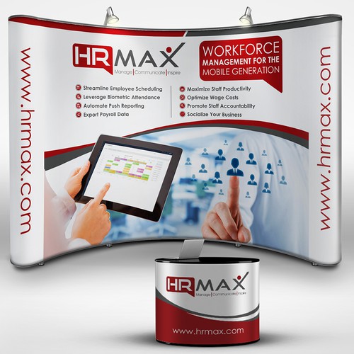 HRMAX TRADE SHOW BOOTH DESIGN