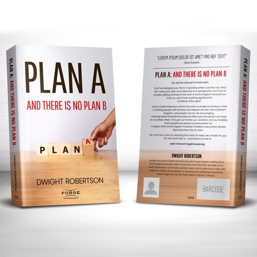 Book Cover Project for 'Plan A'