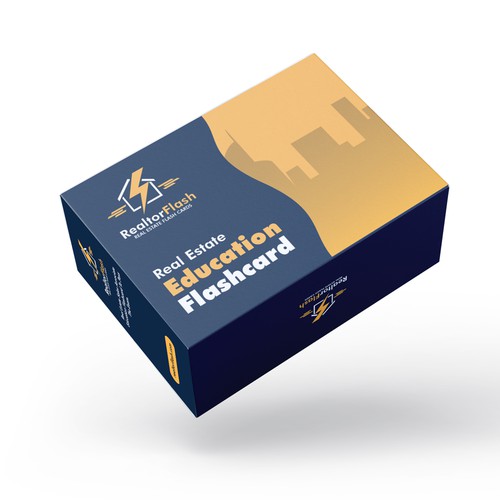 Realtor Flashcards Box Design