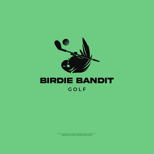 Logo concept for Golf