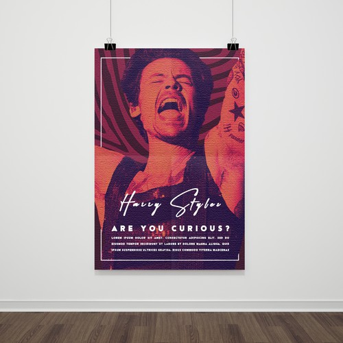 Harry Styles Biopic poster design