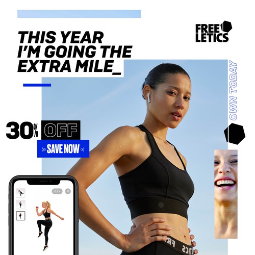 Digital Campaign developed for Freeletics