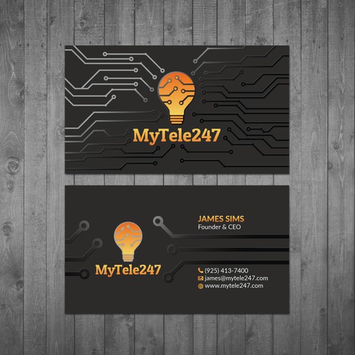 MyTele247 Business Cards