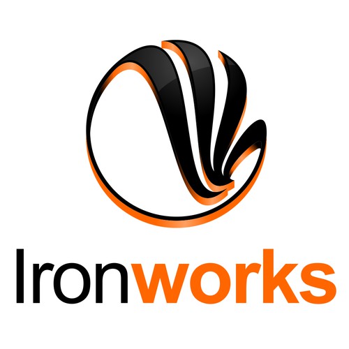 Timeless and modern logo design for Ironworks.