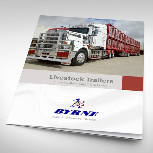 Guaranteed! - Trifold brochure design for Byrne Trailers