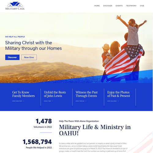 Military Casa for Square Online Site