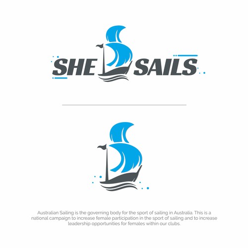 She Sails Logo