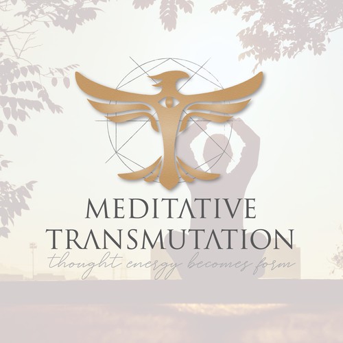 Logo concept for a meditation therapy program.