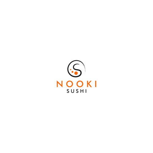 Concept logo for nooki shusi