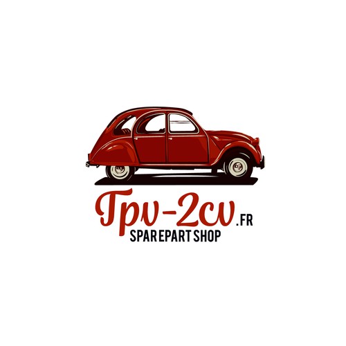 Relooking logo 2CV pour nouveau site e-commerce