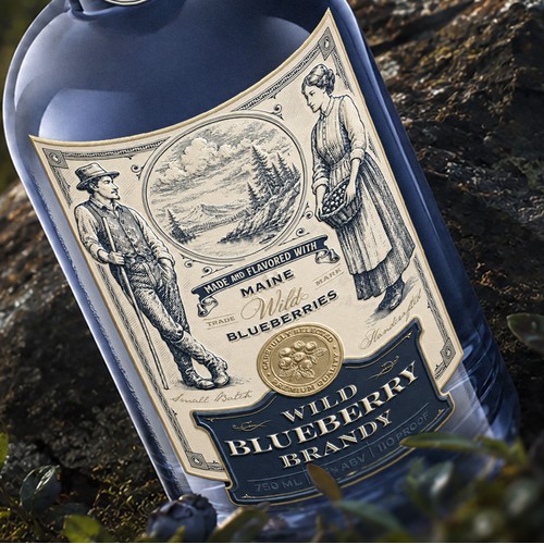 Wild Blueberry Brandy