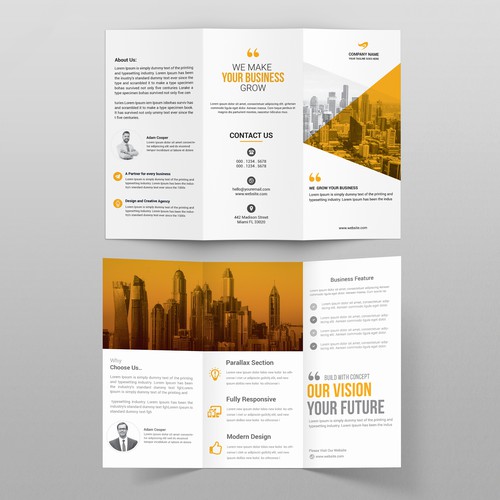 Corporate brochure design