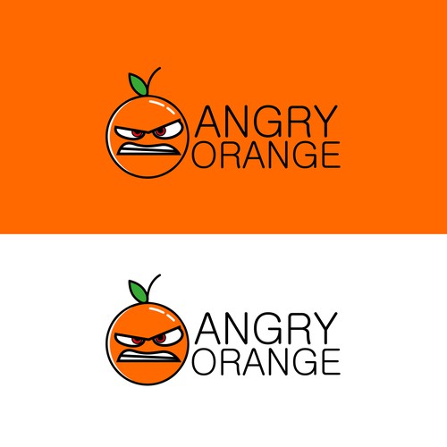 Angry Orange Logo Project