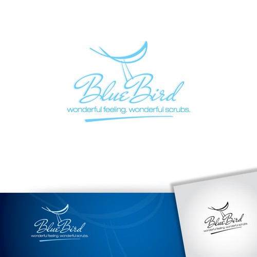 Help Blue Bird (sometimes referred to as Blue Bird Nursing Scrubs by Medelita OR Blue Bird by Medelita) with a new logo