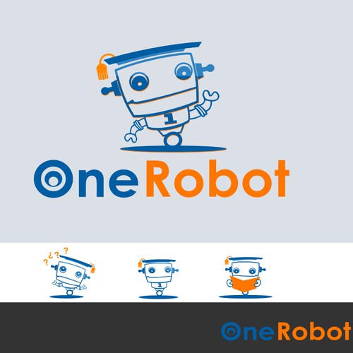 One robot logo