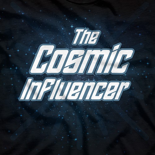 The Cosmic Influencer T-Shirt Design