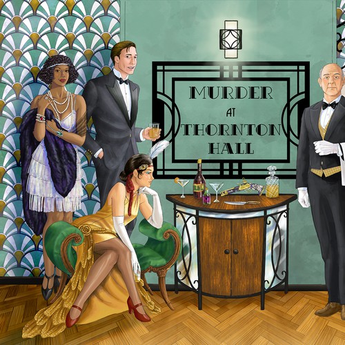 1920s style mystery game 