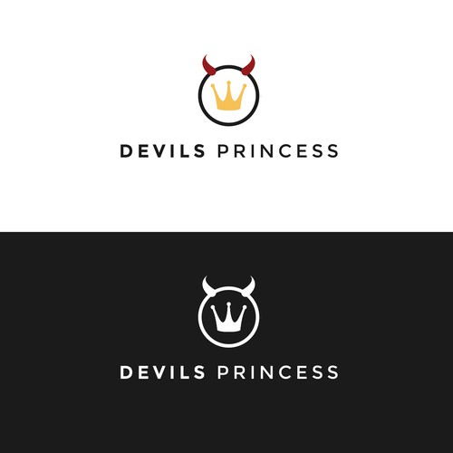 Minimal logo concept for DevilPrincess