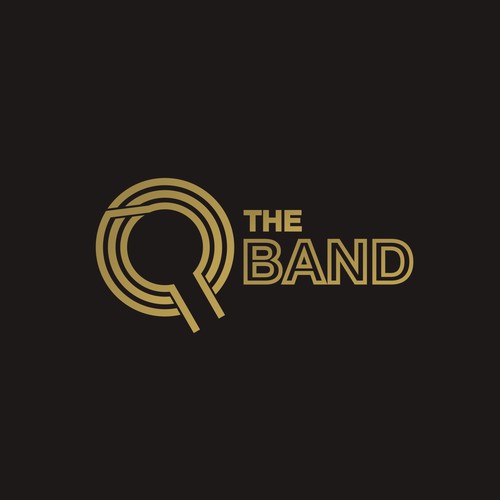 Minimalistic concept Q the band