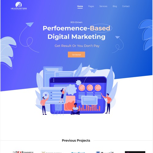  Beautiful Website Design For Digital Marketing Agency