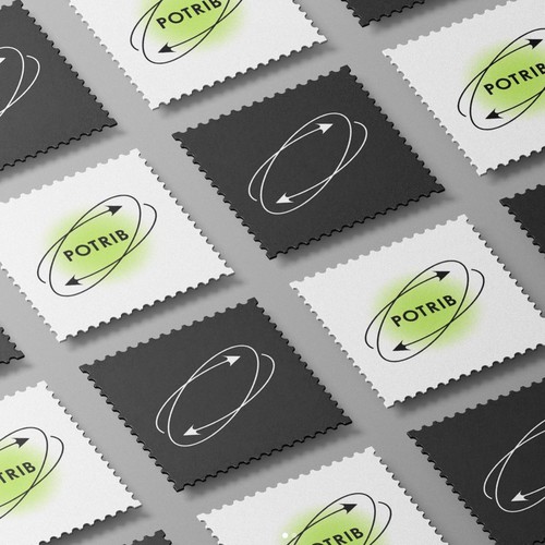 POTRIB/recycle clothes brand/logotype