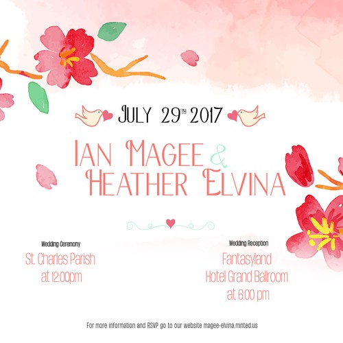 Wedding invitation