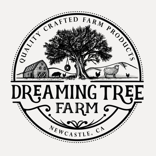 Logo for Dreaming Tree farm