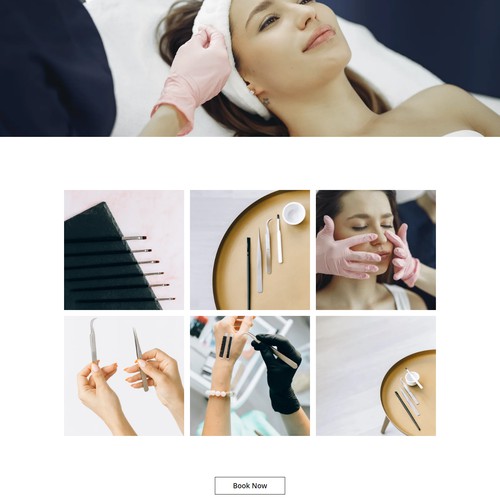 WEBSITE DESIGN FOR SKINCARE BRAND - EXTENDED BEAUTY BY TARA