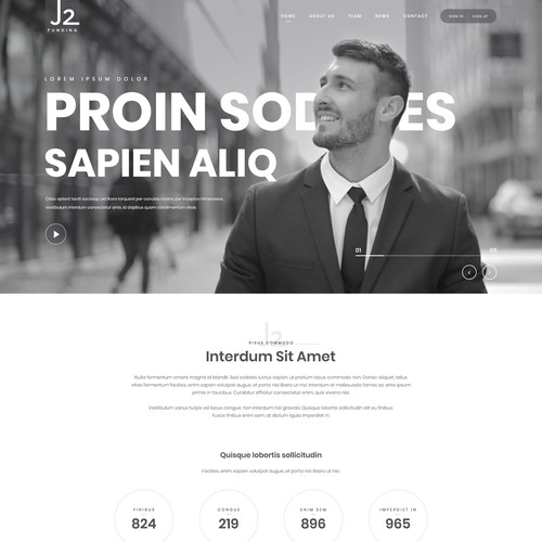 Website Design For Private Investments Firm