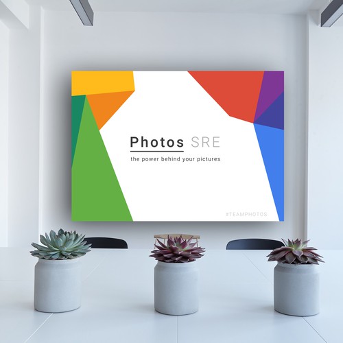 Banner design for Google Photos SRE 