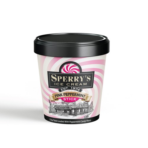 Ice Cream Label Design Entry