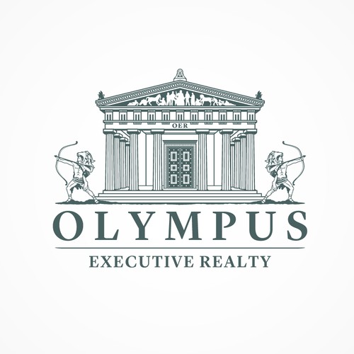 Logo for Greek powerful Real Estate Company