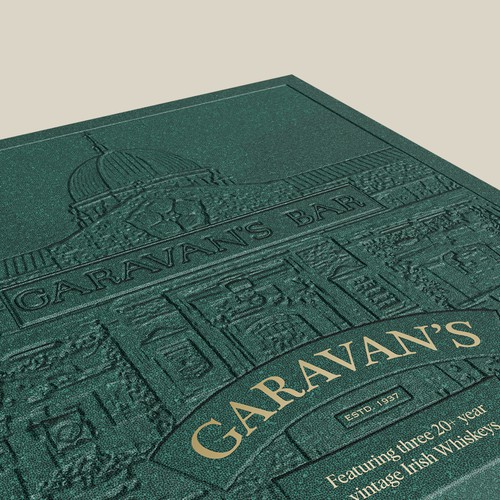 Luxury Whiskey Packaging Design, Interactive Box