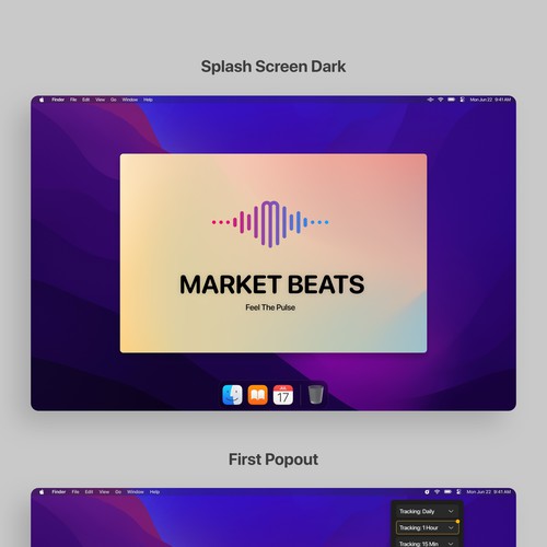 Market Beat Mac App UI