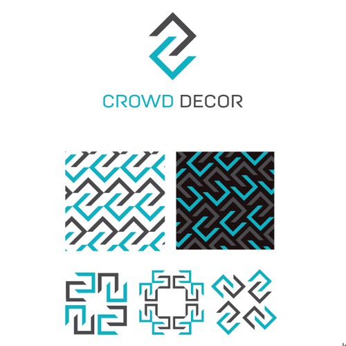 Logo and Pattern for Crowd Decor