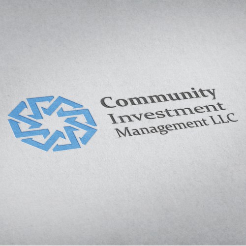 Create the next logo and business card for Community Investment Management LLC 