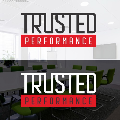 Trusted Performance Logo Concept