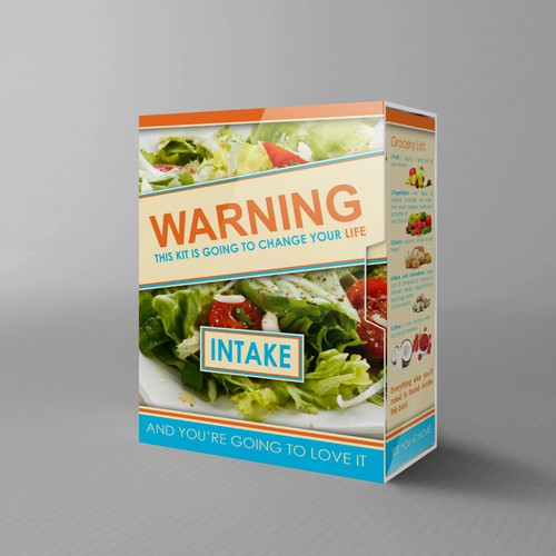  Package Design for Food Kit