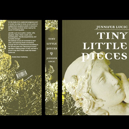 Book cover design for a fiction publishing