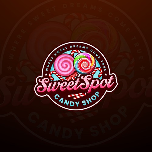Sweet Spot Candy Shop Logo