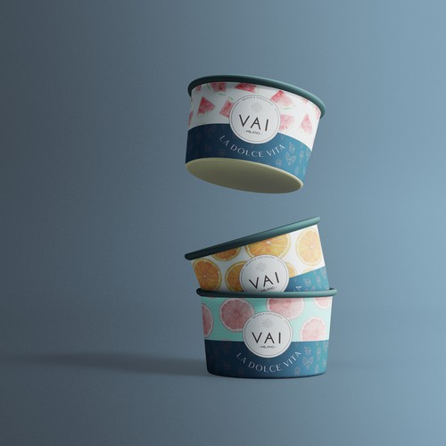Ice Cream Cup Design