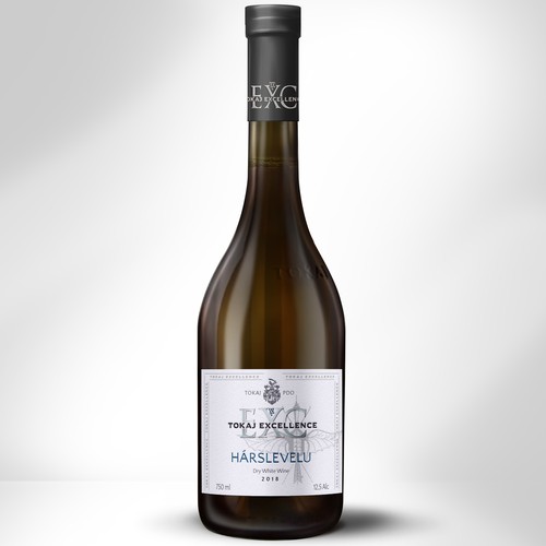 Label design for Tokaj Excellence Wine