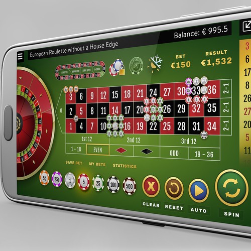 Roulette Table & Stats for Mobile Devices in 2D Format