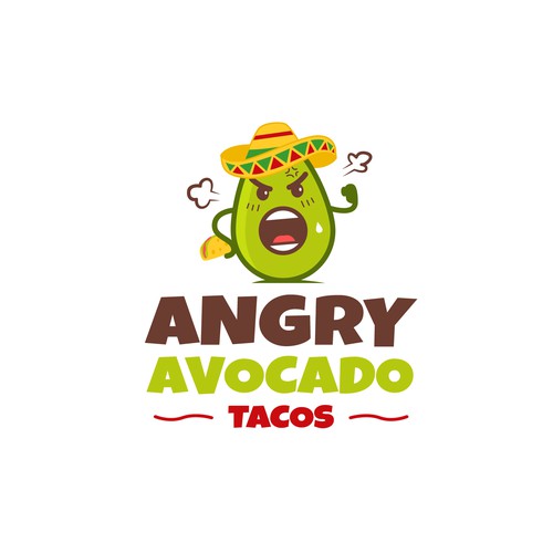 Modern playful logo for quick-service taco restaurant with a full bar. It's target audience will be families on vacation and local families.